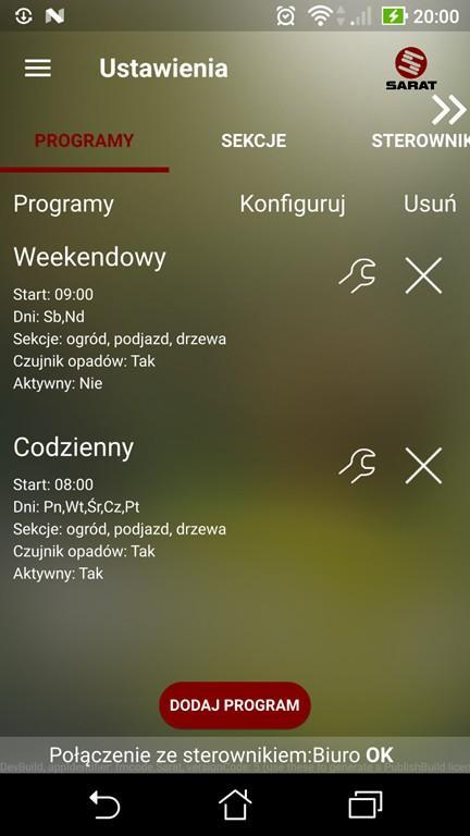 aplikacja systemowa 74